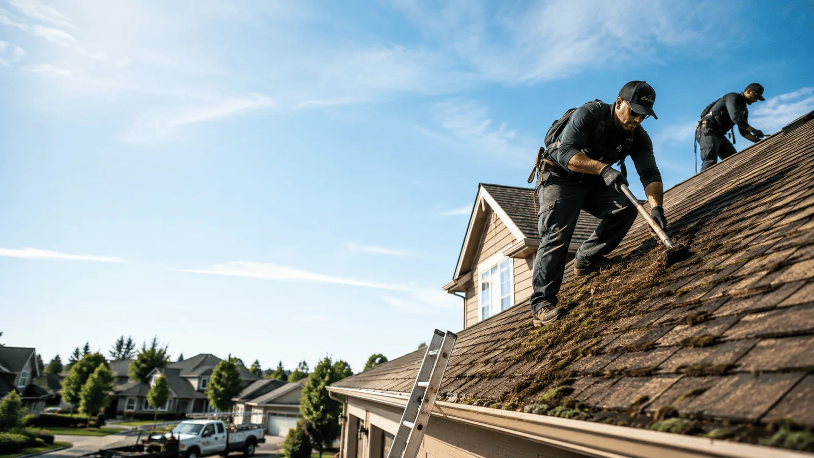 Roof Moss Removal in Grafton, ND near me